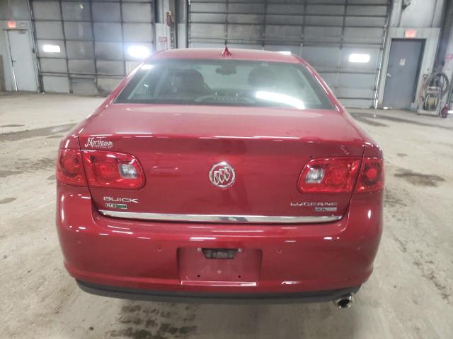 1G4HD5EM6AU115966 - 2010 BUICK LUCERNE CXL MAROON photo 6