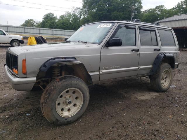 1J4FF58S4YL194662 - 2000 JEEP CHEROKEE CLASSIC GRAY photo 1