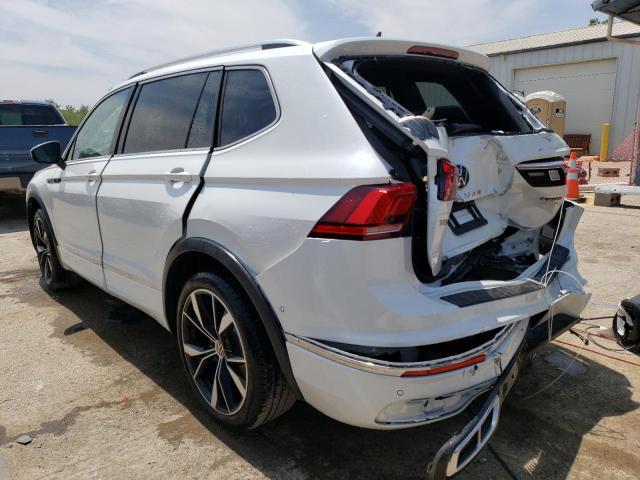 3VV4B7AX3PM032224 - 2023 VOLKSWAGEN TIGUAN SEL R-LINE BLACK WHITE photo 2