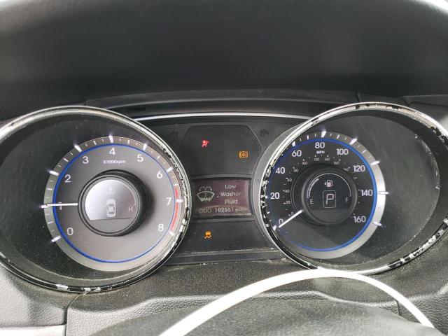 5NPEB4AC0EH865397 - 2014 HYUNDAI SONATA GLS BLUE photo 9