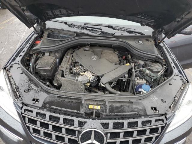 4JGDA5HBXDA248947 - 2013 MERCEDES-BENZ ML 350 4MATIC GRAY photo 11