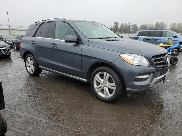 4JGDA5HBXDA248947 - 2013 MERCEDES-BENZ ML 350 4MATIC GRAY photo 4
