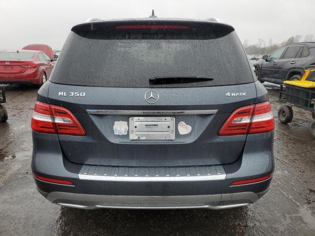 4JGDA5HBXDA248947 - 2013 MERCEDES-BENZ ML 350 4MATIC GRAY photo 6