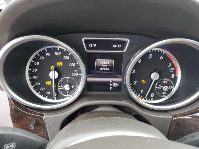 4JGDA5HBXDA248947 - 2013 MERCEDES-BENZ ML 350 4MATIC GRAY photo 9