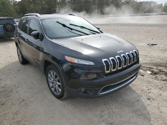 1C4PJLDS3HD216678 - 2017 JEEP CHEROKEE LIMITED BLACK photo 1