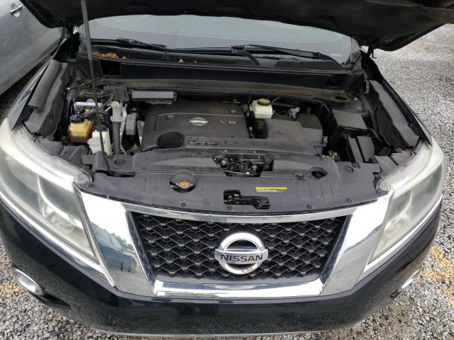 5N1AR2MNXDC674636 - 2013 NISSAN PATHFINDER S BLACK photo 12