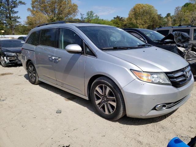 5FNRL5H99EB113095 - 2014 HONDA ODYSSEY TOURING SILVER photo 4