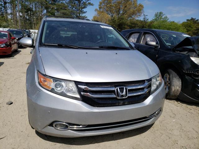 5FNRL5H99EB113095 - 2014 HONDA ODYSSEY TOURING SILVER photo 5