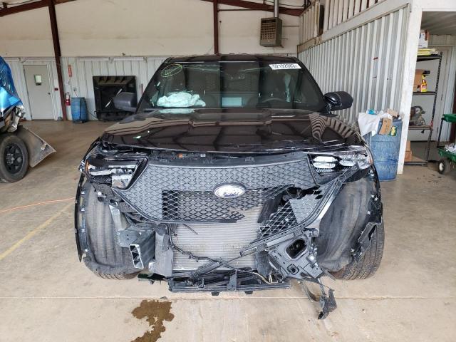 1FM5K8AB7NGA04944 - 2022 FORD EXPLORER POLICE INTERCEPTOR BLACK photo 5