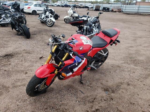 JH2PC40J7MK700251 - 2021 HONDA CBR600 RA RED photo 2