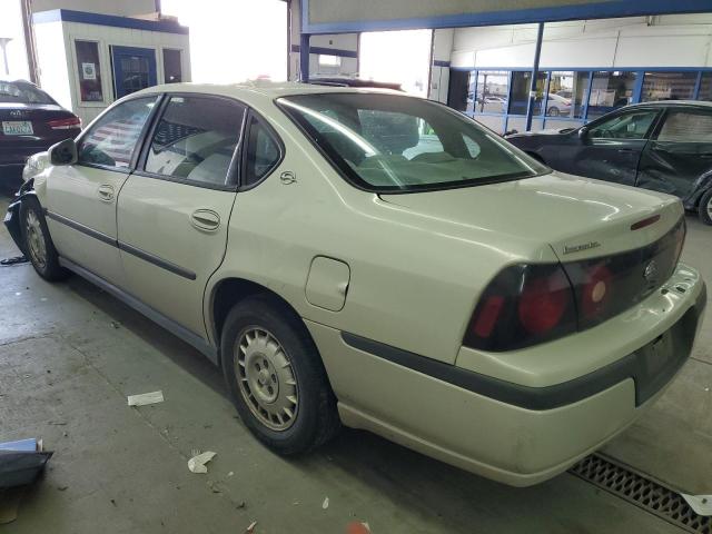 2G1WF52E449437793 - 2004 CHEVROLET IMPALA CREAM photo 2