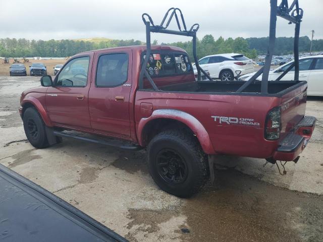 5TEGN92N94Z360564 - 2004 TOYOTA TACOMA DOUBLE CAB PRERUNNER BURGUNDY photo 2
