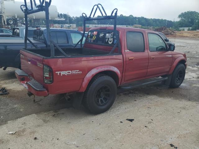 5TEGN92N94Z360564 - 2004 TOYOTA TACOMA DOUBLE CAB PRERUNNER BURGUNDY photo 3