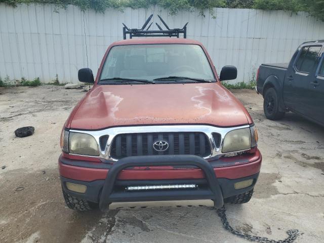 5TEGN92N94Z360564 - 2004 TOYOTA TACOMA DOUBLE CAB PRERUNNER BURGUNDY photo 5
