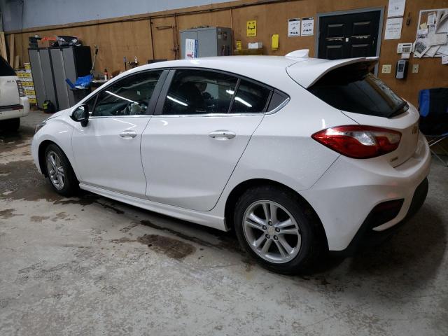 3G1BE6SM0HS556870 - 2017 CHEVROLET CRUZE LT WHITE photo 2