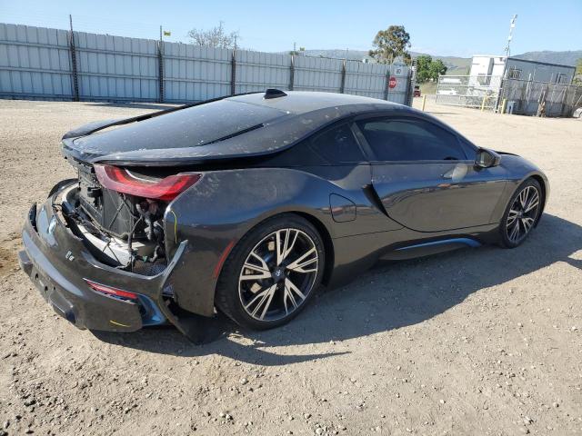 WBY2Z2C53FV391494 - 2015 BMW I8 BLACK photo 3