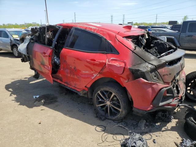 SHHFK7H9XLU207015 - 2020 HONDA CIVIC SPORT TOURING Yanmış foto 2