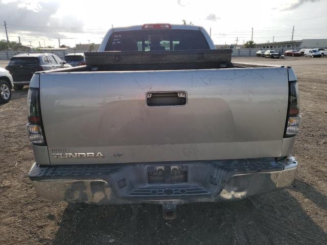 5TFRV54187X016862 - 2007 TOYOTA TUNDRA DOUBLE CAB SR5 SILVER photo 6