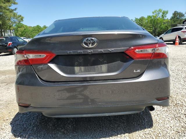 4T1B11HKXJU074260 - 2018 TOYOTA CAMRY L CHARCOAL photo 6