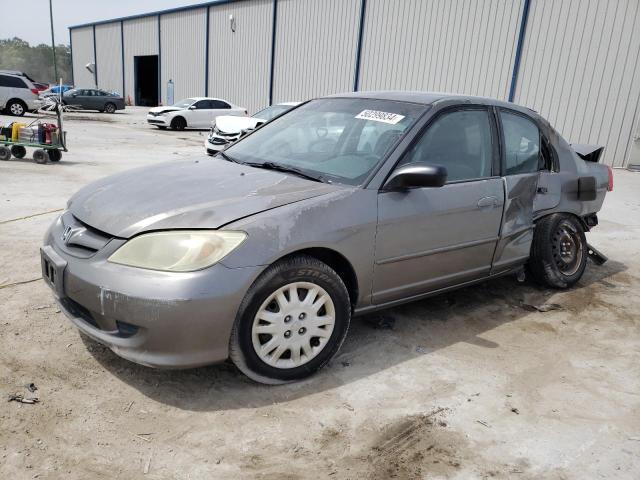 2HGES16594H631597 - 2004 HONDA CIVIC LX CHARCOAL photo 1