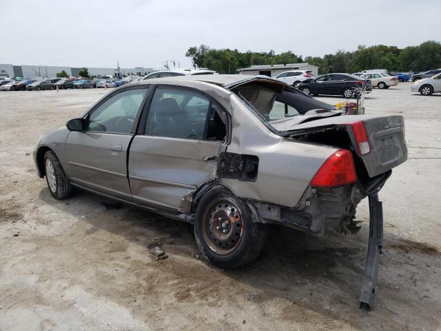 2HGES16594H631597 - 2004 HONDA CIVIC LX CHARCOAL photo 2