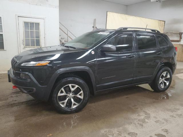 1C4PJMBS9GW301973 - 2016 JEEP CHEROKEE TRAILHAWK BLACK photo 1