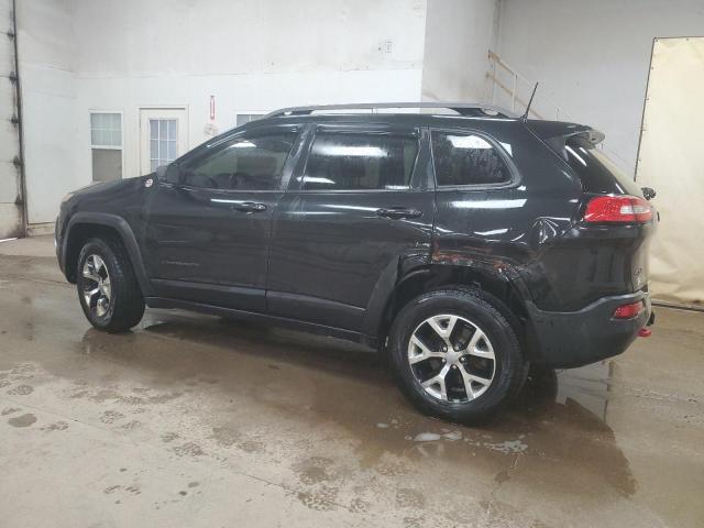 1C4PJMBS9GW301973 - 2016 JEEP CHEROKEE TRAILHAWK BLACK photo 2