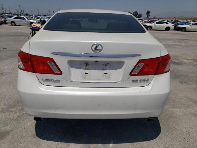 JTHBJ46G392325968 - 2009 LEXUS ES 350 WHITE photo 6