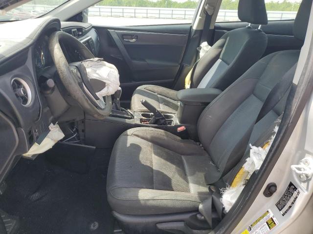 5YFBURHE4HP644314 - 2017 TOYOTA COROLLA L SILVER photo 7