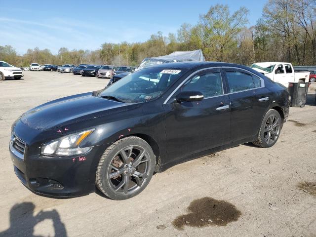 1N4AA5AP4EC907341 - 2014 NISSAN MAXIMA S BLACK photo 1