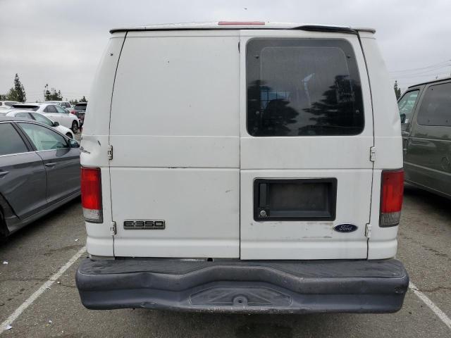 1FTSE34LX6DA41544 - 2006 FORD ECONOLINE E350 SUPER DUTY VAN WHITE photo 6