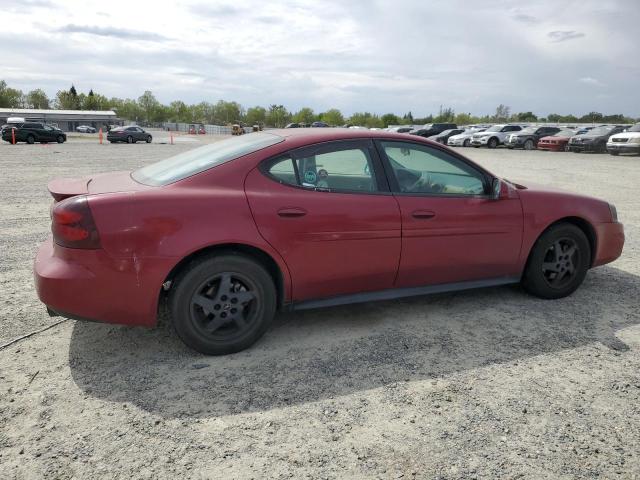 2G2WP522141150425 - 2004 PONTIAC GRAND PRIX GT RED photo 3