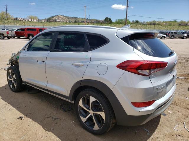 KM8J3CAL6JU762048 - 2018 HYUNDAI TUCSON SPORT SILVER photo 2