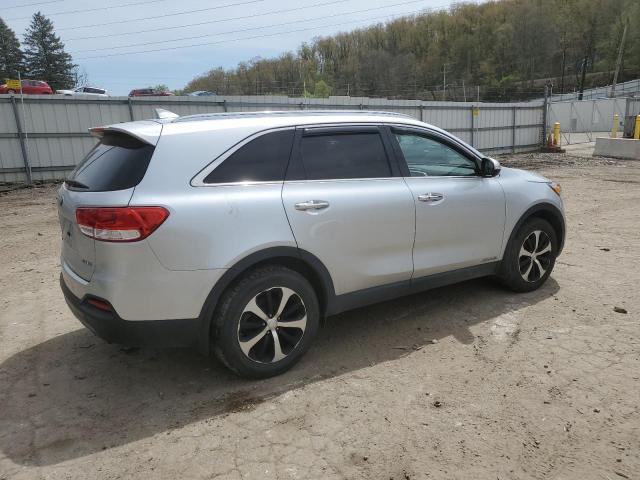 5XYPHDA53GG042434 - 2016 KIA SORENTO EX SILVER photo 3