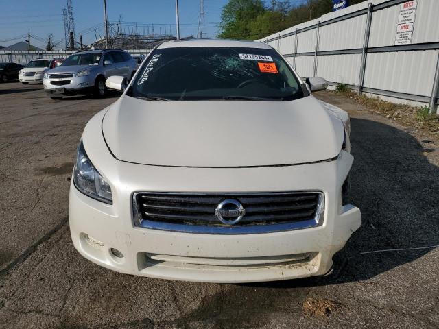 1N4AA5APXCC831301 - 2012 NISSAN MAXIMA S WHITE photo 5