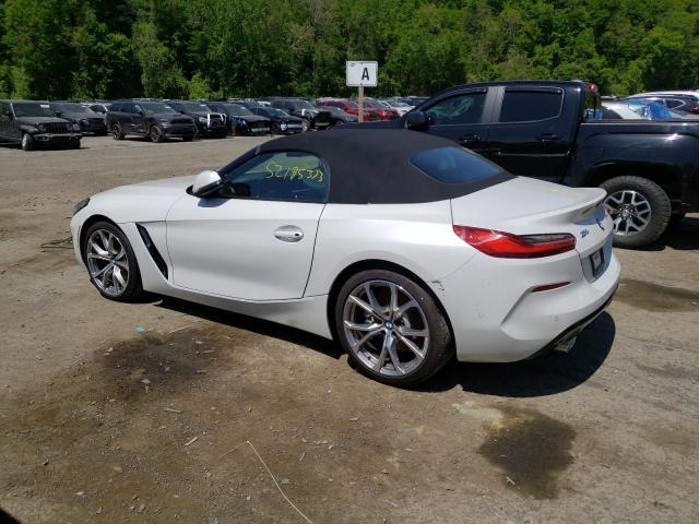 WBAHF3C01NWX41550 - 2022 BMW Z4 SDRIVE30I WHITE photo 2