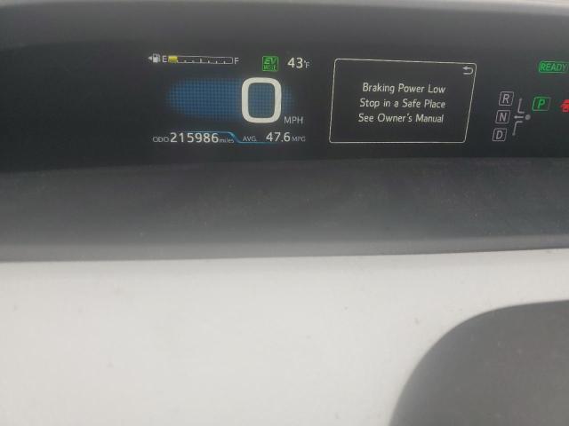 JTDKARFP1H3004602 - 2017 TOYOTA PRIUS PRIM BEIGE photo 9