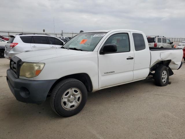 5TETX22N85Z138017 - 2005 TOYOTA TACOMA ACCESS CAB WHITE photo 1