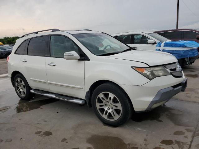 2HNYD28478H511040 - 2008 ACURA MDX TECHNOLOGY WHITE photo 4