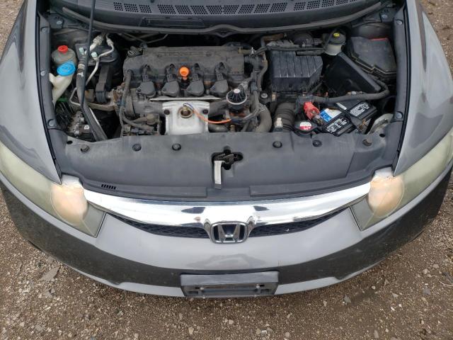 19XFA1F63BE022321 - 2011 HONDA CIVIC LX-S رمادي صورة 11