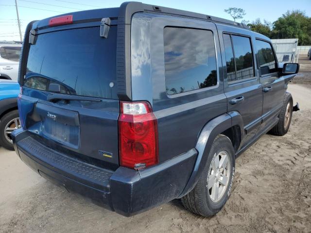 1J8HH48P17C553777 - 2007 JEEP COMMANDER 蓝色 照片 4