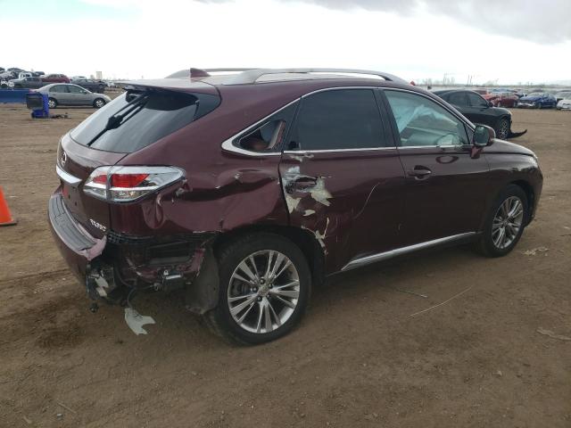 JTJBK1BA5E2461007 - 2014 LEXUS RX 350 BASE MAROON photo 3