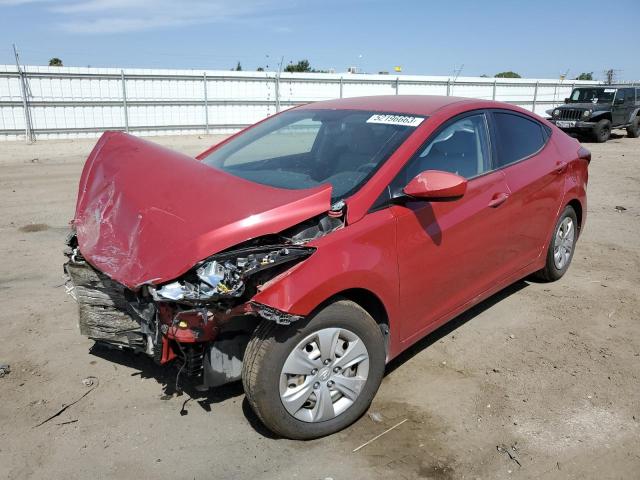 KMHDH4AEXGU516585 - 2016 HYUNDAI ACCENT 10T SE BURGUNDY photo 1