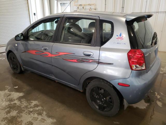 KL1TD66696B631916 - 2006 CHEVROLET AVEO BASE 蓝色 照片 2