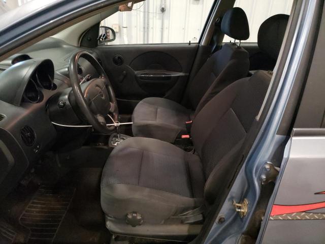 KL1TD66696B631916 - 2006 CHEVROLET AVEO BASE 蓝色 照片 7