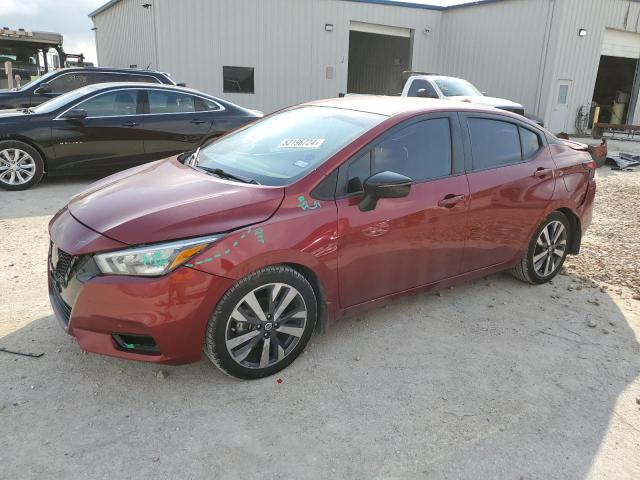 3N1CN8FV6LL806189 - 2020 NISSAN VERSA SR RED photo 1