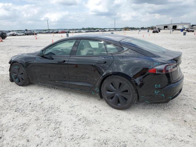 5YJSA1E59MF441374 - 2021 TESLA MODEL S 黑色 照片 2