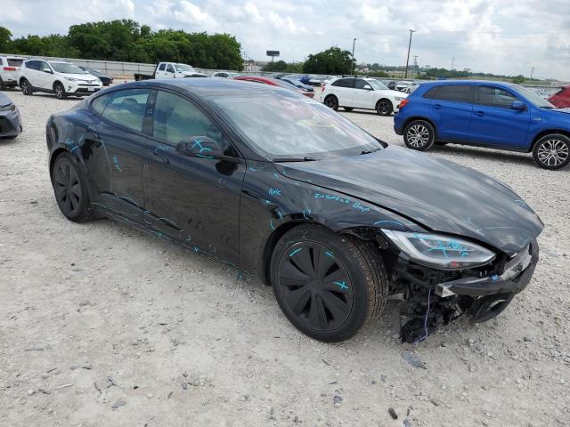 5YJSA1E59MF441374 - 2021 TESLA MODEL S 黑色 照片 4