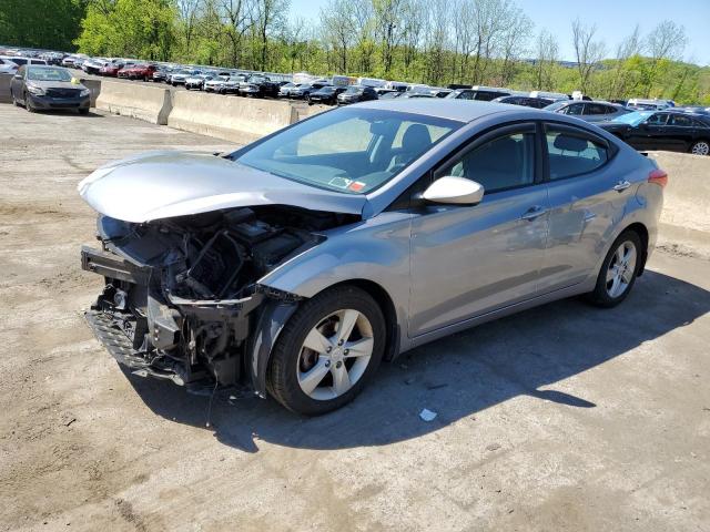 KMHDH4AE6DU562538 - 2013 HYUNDAI ELANTRA GLS GRAY photo 1