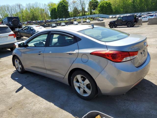 KMHDH4AE6DU562538 - 2013 HYUNDAI ELANTRA GLS GRAY photo 2